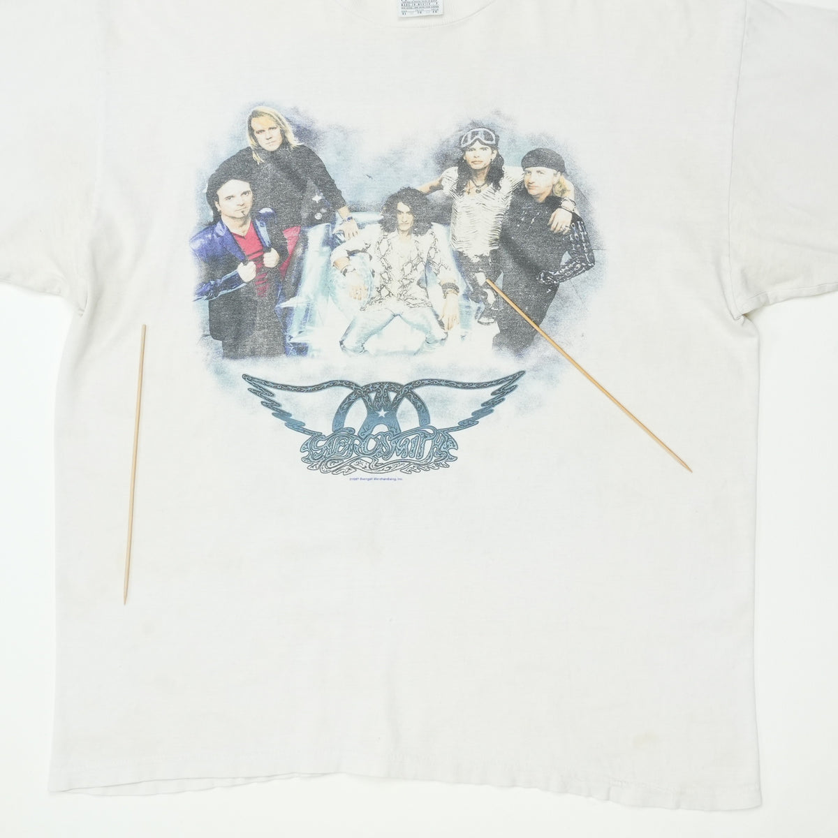 1997 Aerosmith Nine Lives Tour Shirt
