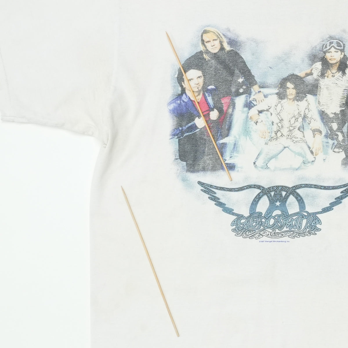 1997 Aerosmith Nine Lives Tour Shirt