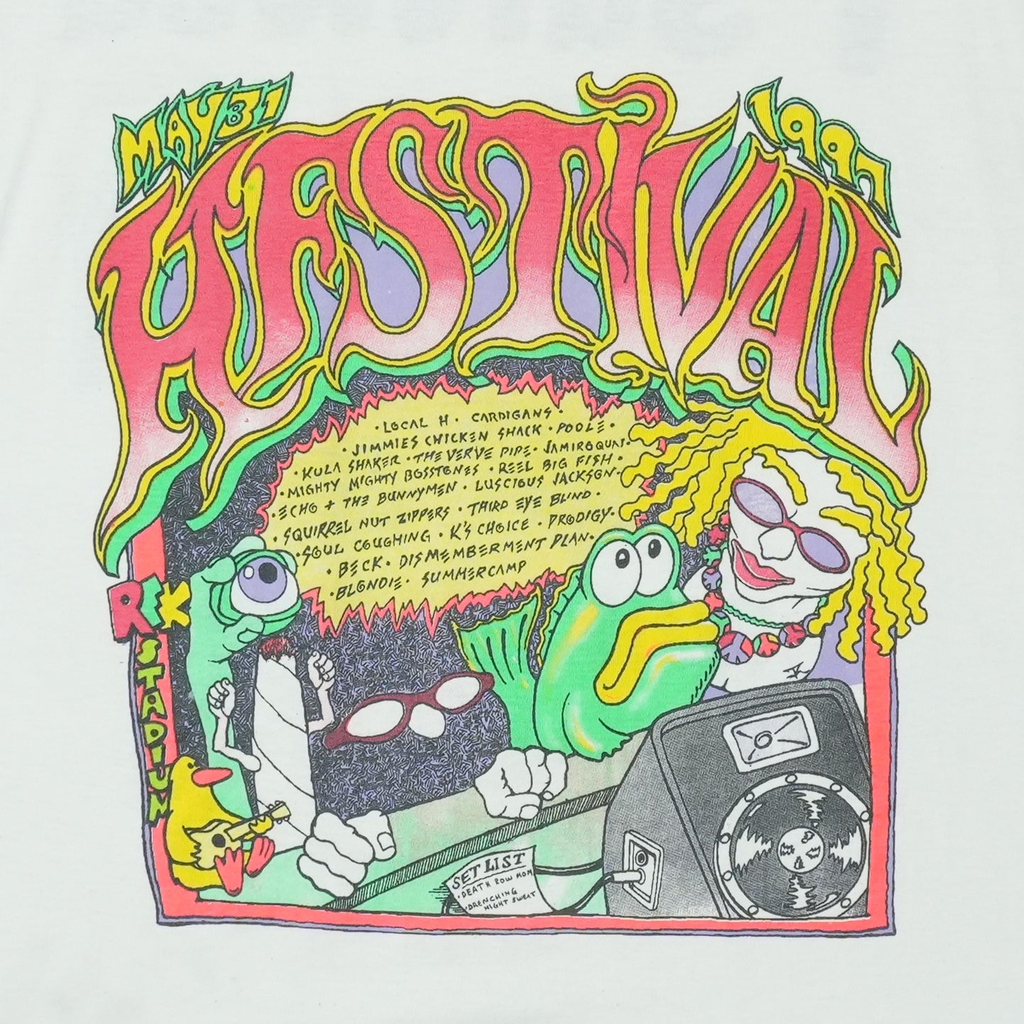 1997 HFStival I Survived Concert Shirt