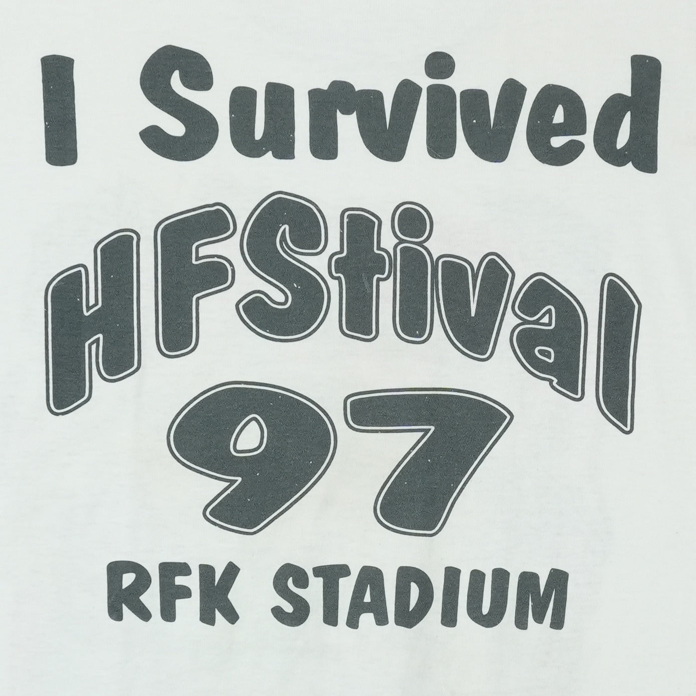 1997 HFStival I Survived Concert Shirt