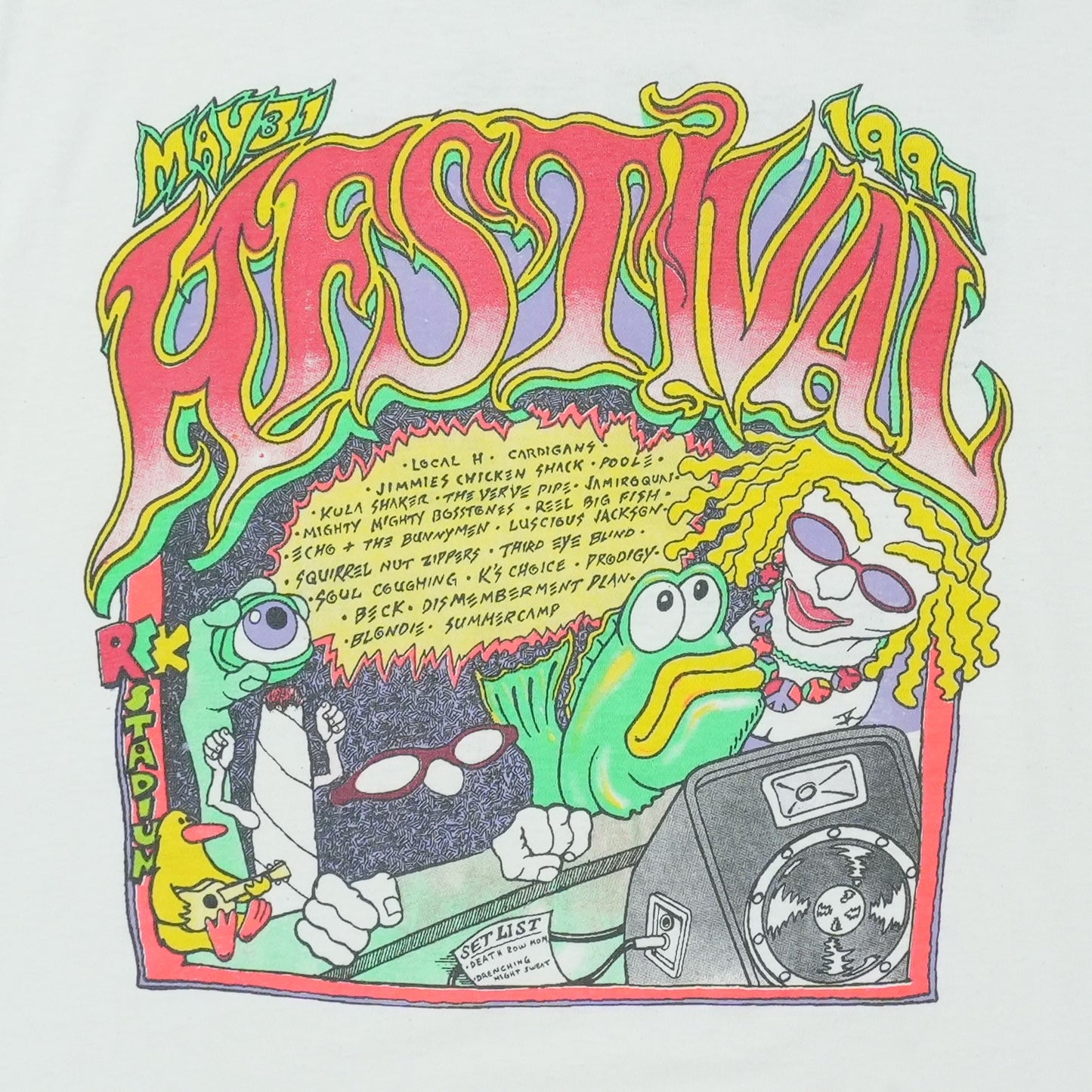 1997 HFStival I Survived Concert Shirt