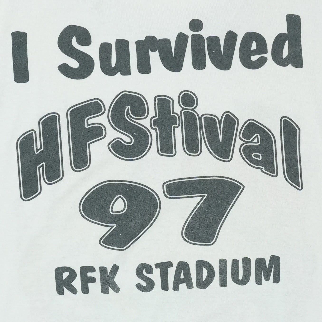 1997 HFStival I Survived Concert Shirt