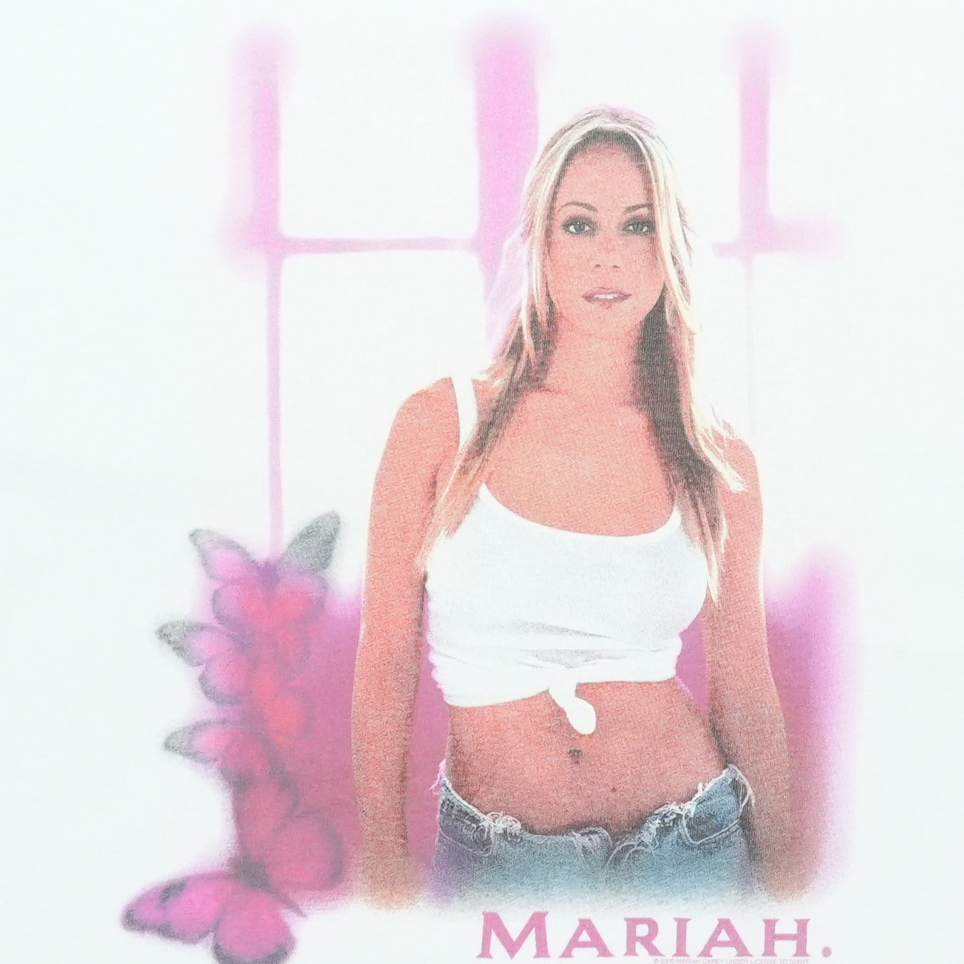 1997 Mariah Carey Butterfly Shirt