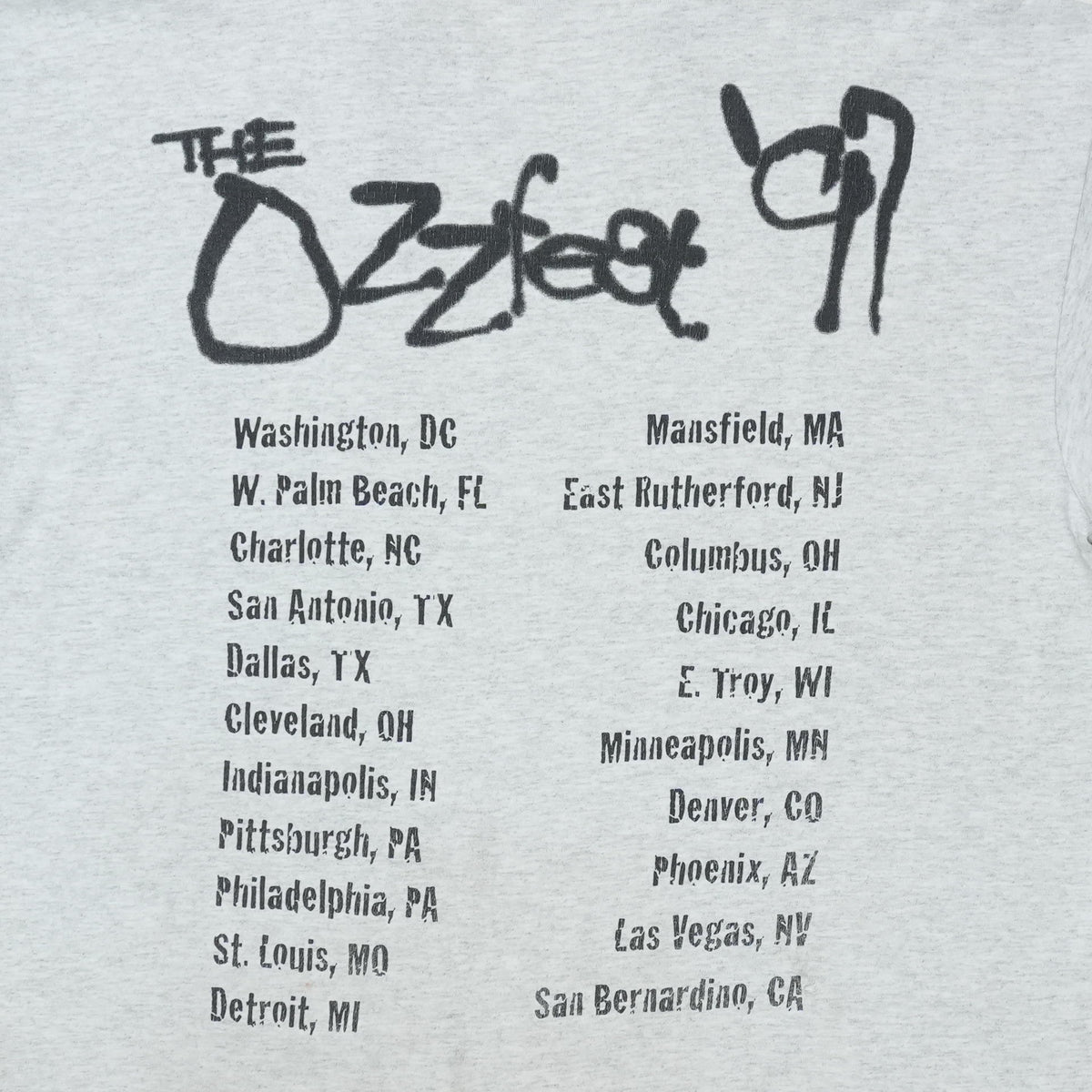 1997 Ozzfest Shirt
