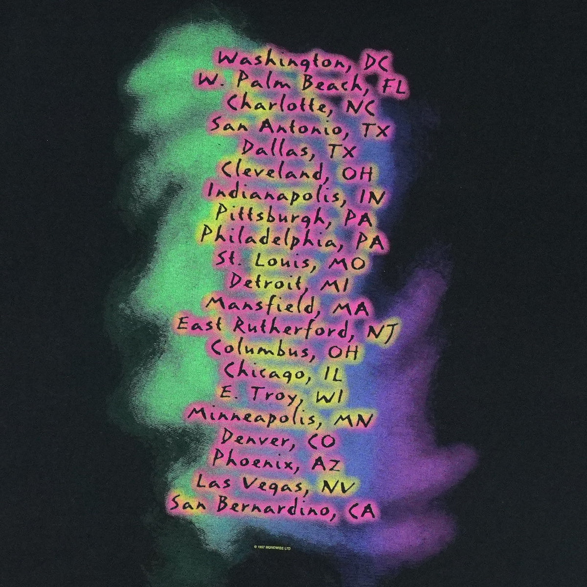 1997 Ozzfest Shirt