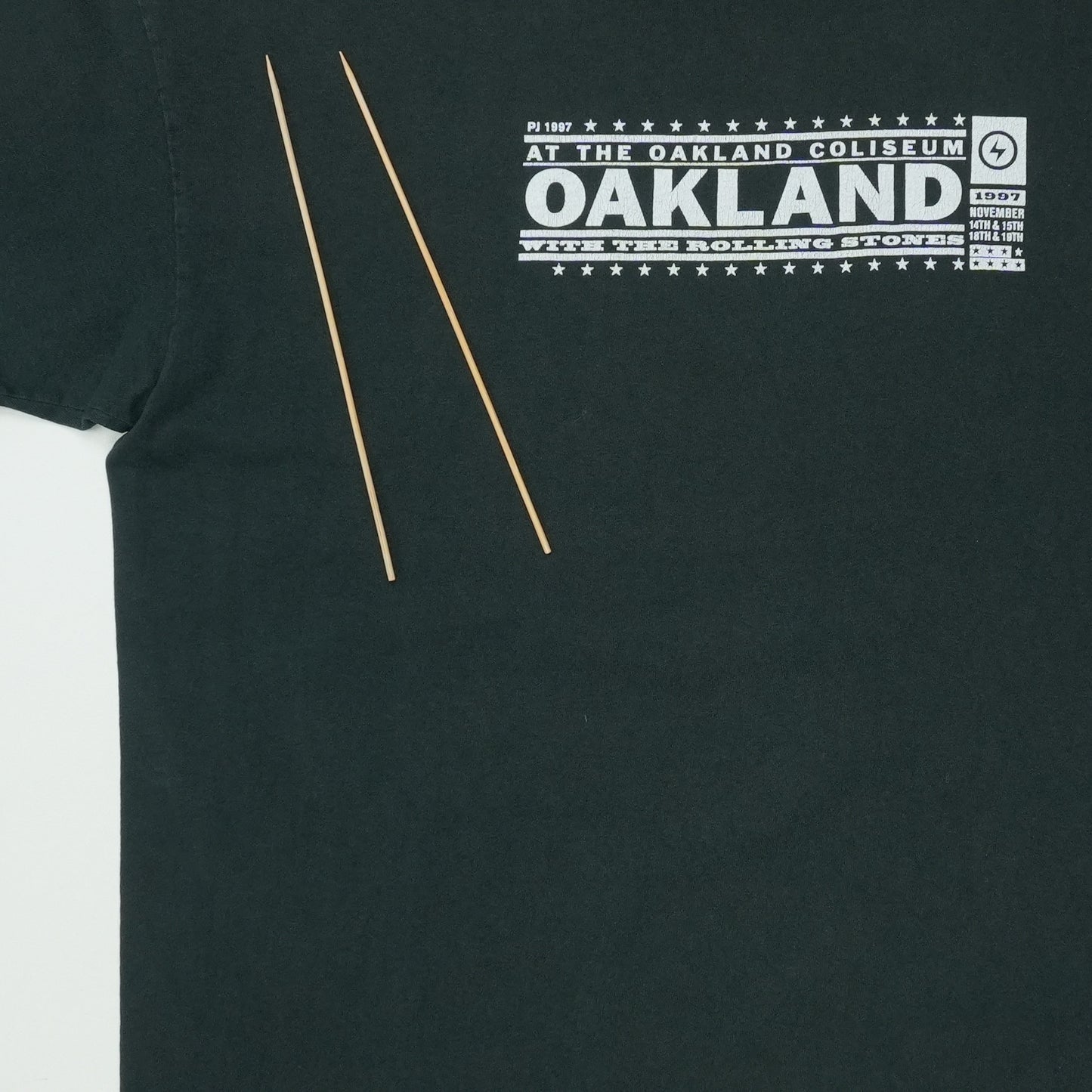 1997 Pearl Jam Oakland Coliseum Shirt