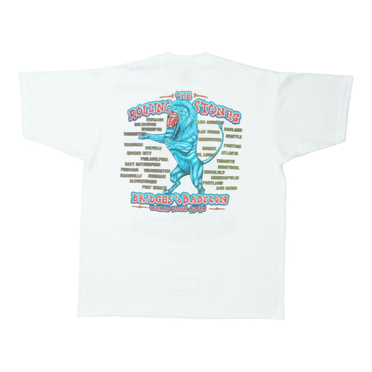 1997 The Rolling Stones Bridges To Babylon Tour Shirt