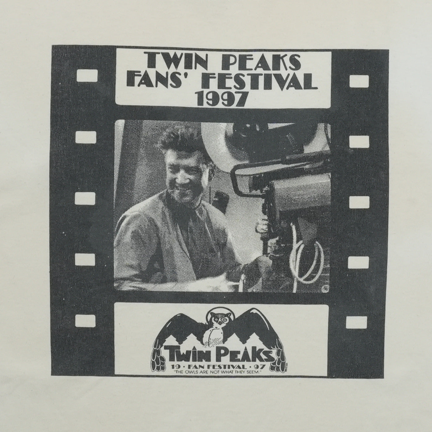 1997 Twin Peaks Fans Festival Shirt Detail 2