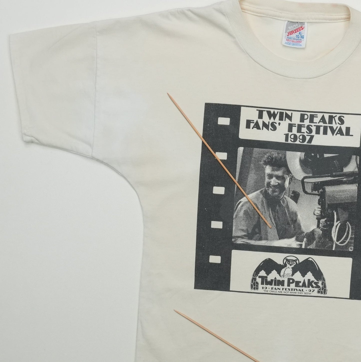 1997 Twin Peaks Fans Festival Shirt Detail 4