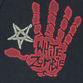 1997 White Zombie Handprint Shirt
