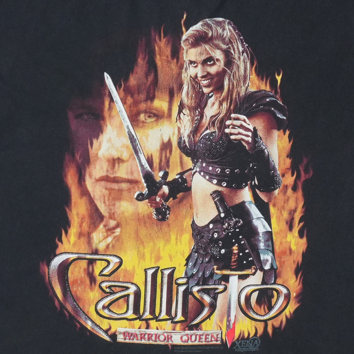 1997 Xena Callisto Warrior Queen Shirt