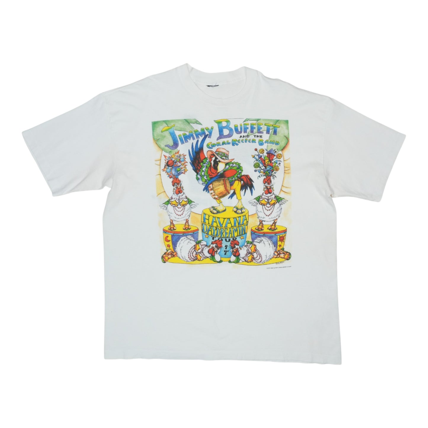 1997 Jimmy Buffett Havana Daydreamin Tour Shirt