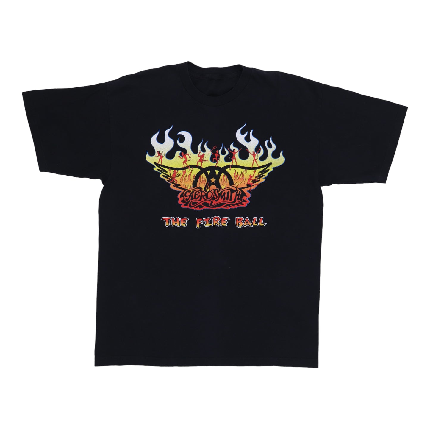1998 Aerosmith The Fire Ball Boston NYE Concert Shirt