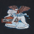 1998 Harley Davidson Alaska The Last Frontier Shirt