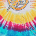 1998 Jimmy Page Robert Plant Zoso Tour Tie Dye Shirt