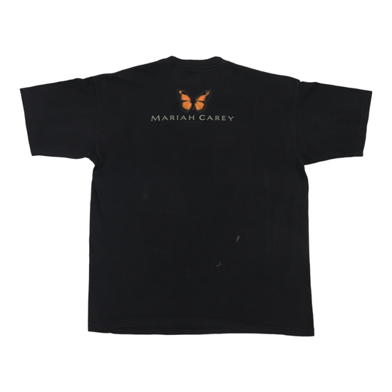 【未使用品　レア】マライヤキャリー　1998 コンサートTシャツ　黒　Lサイズ 美品90s レア】Mariah Carey 1998 コンサートTシャツ 【公式通販】