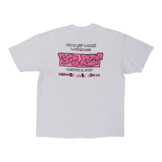 1998 Puff Daddy And The Family WJJS Concert Shirt