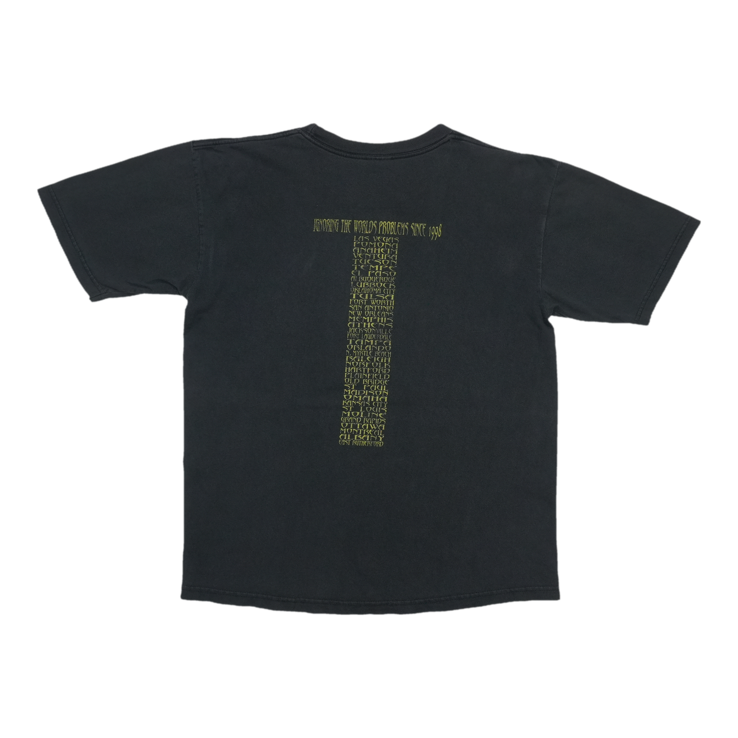 1998 Queens Of The Stone Age Shirt Back
