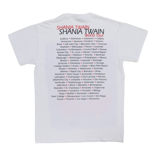 1998 Shania Twain World Tour Shirt