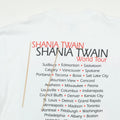 1998 Shania Twain World Tour Shirt