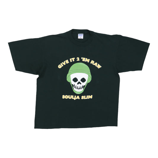 1998 Soulja Slim Give It To Em Raw No Limit Records Shirt