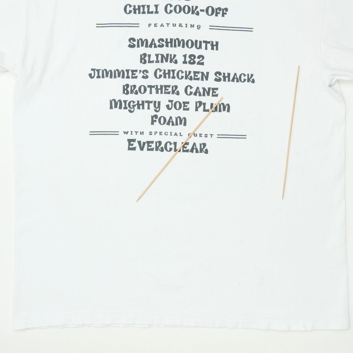 1998 Blink 182 DC101 Chili Cook-Off Shirt