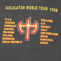 1998 Judas Priest Jugulator World Tour Shirt