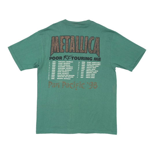 1998 Metallica Poor Re-Touring Me Pan Pacific Shirt