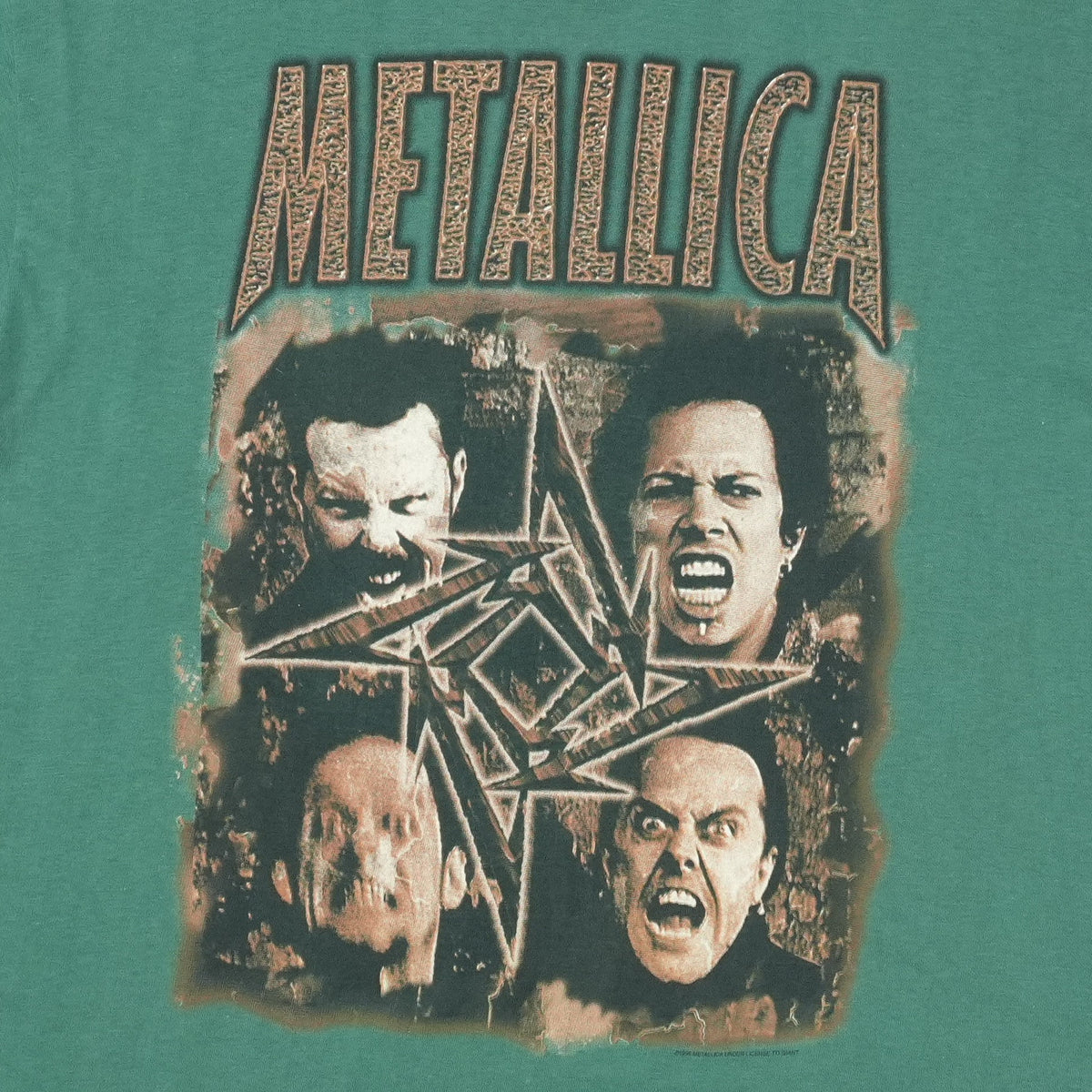 1998 Metallica Poor Re-Touring Me Pan Pacific Shirt