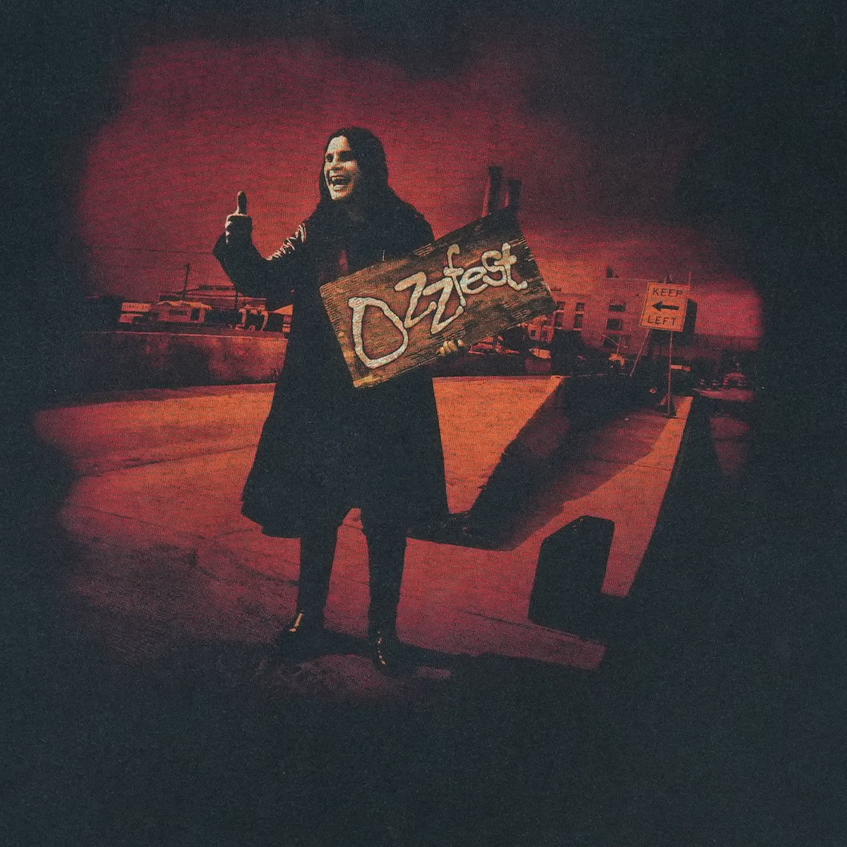 1998 Ozzfest Ozzy Osbourne Hitchhiker Shirt