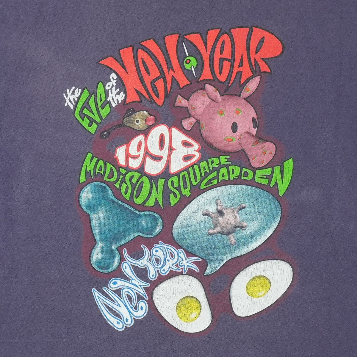 1998 Phish Madison Superball New Years Eve Shirt