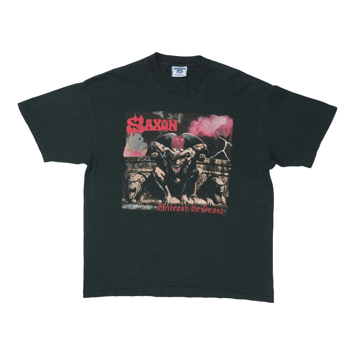 1998 Saxon Unleash The Beast US Tour Shirt