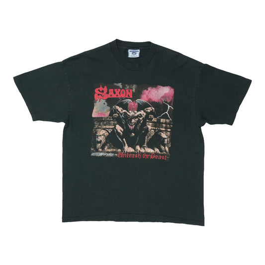 1998 Saxon Unleash The Beast US Tour Shirt