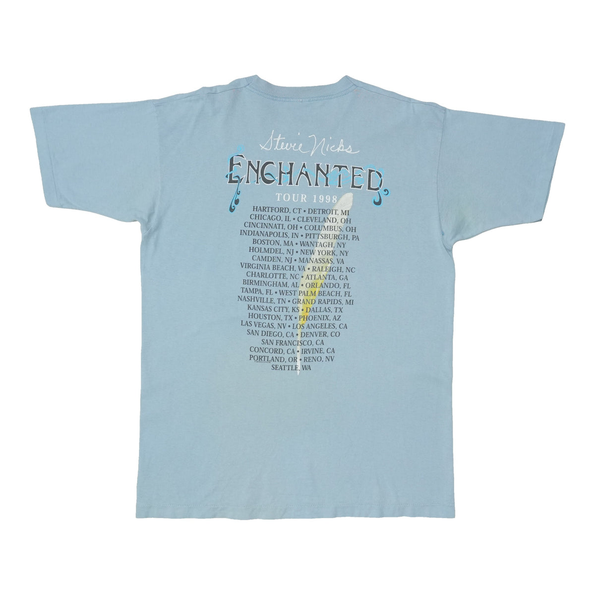 1998 Stevie Nicks Enchanted Tour Shirt
