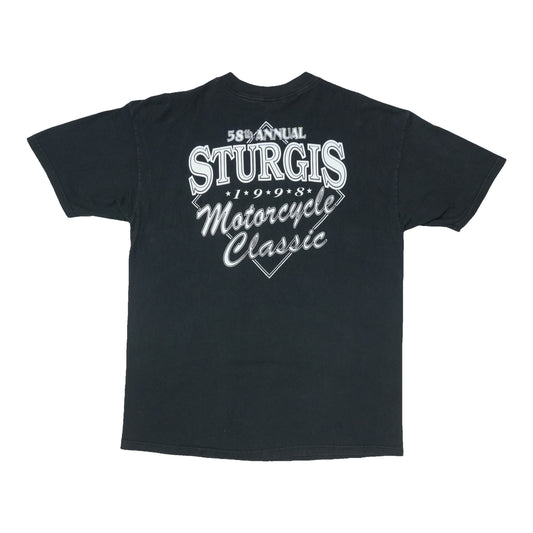 1998 Sturgis Hard-On Cafe Motorcycle Classic Shirt