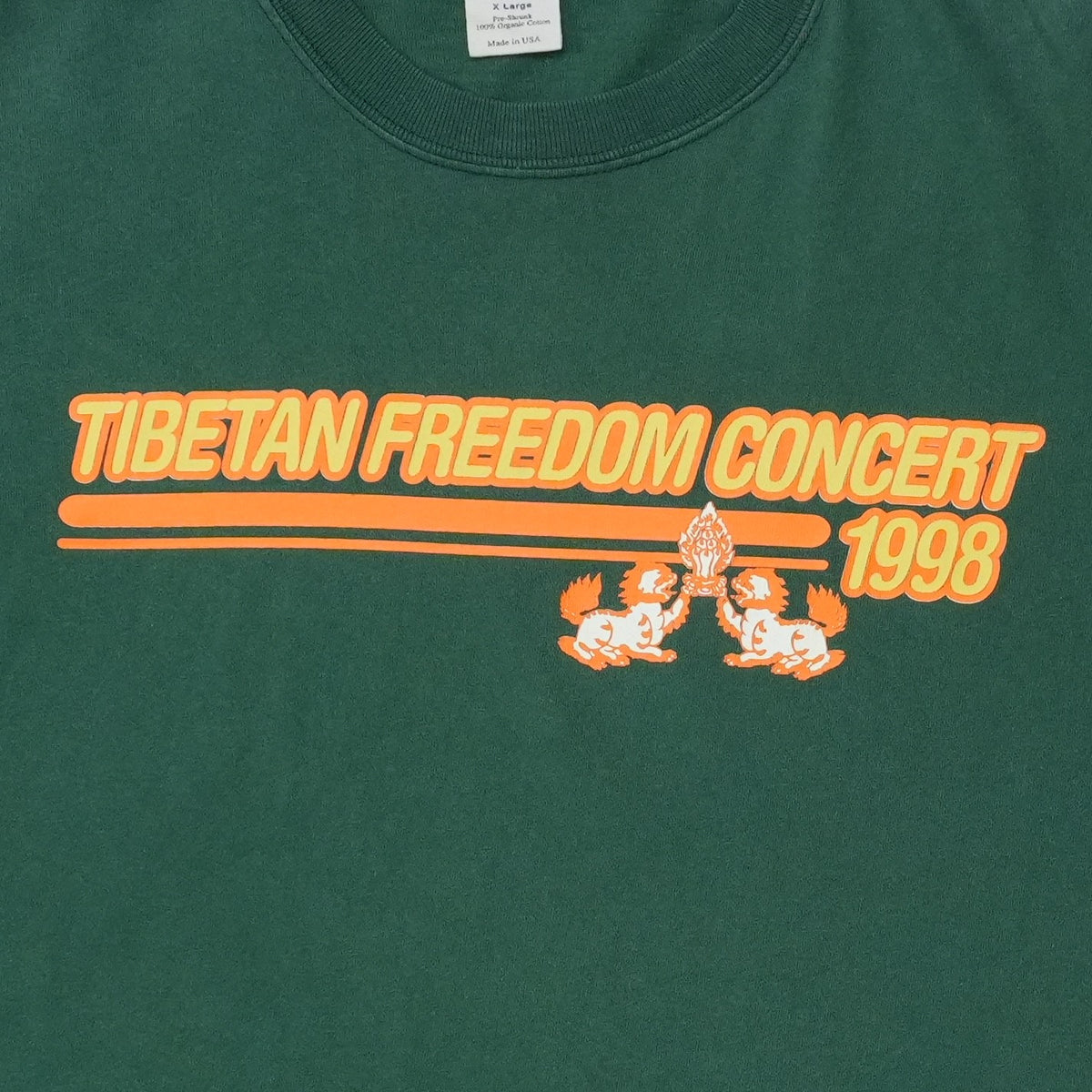 1998 Tibetan Freedom Concert Shirt