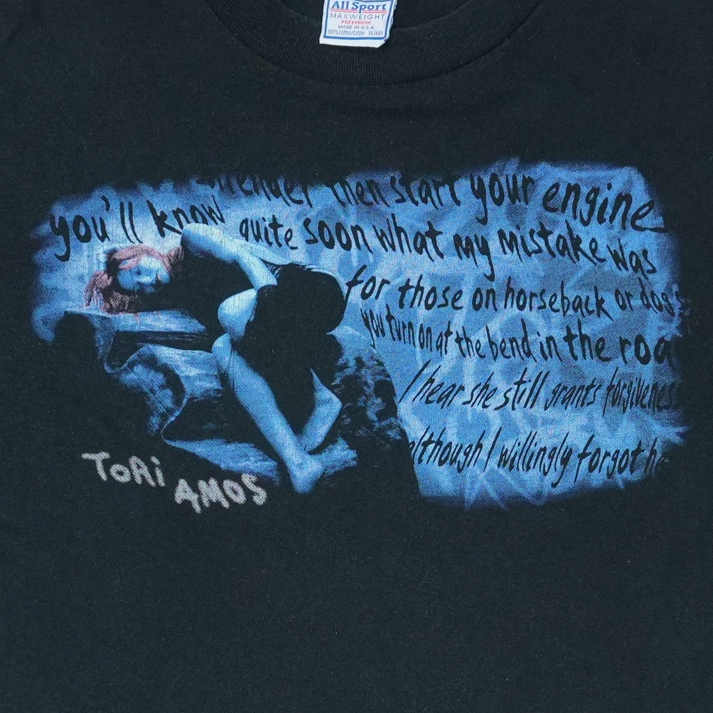 1998 Tori Amos Plugged Tour Shirt