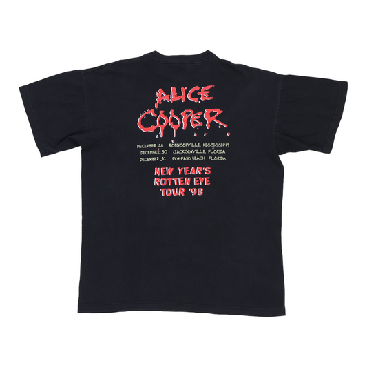 1998 Alice Cooper New Years Rotten Eve Tour Shirt