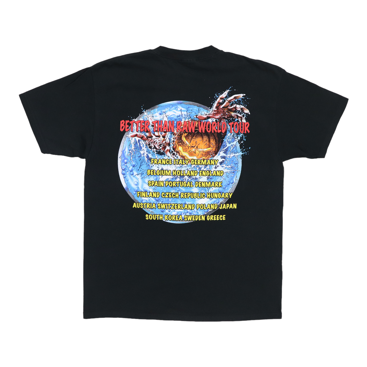 the wildhearts 1998 japan tour Tシャツ 1998 Helloween Better Than Raw Tour Shirt | Authentic Vintage Tee