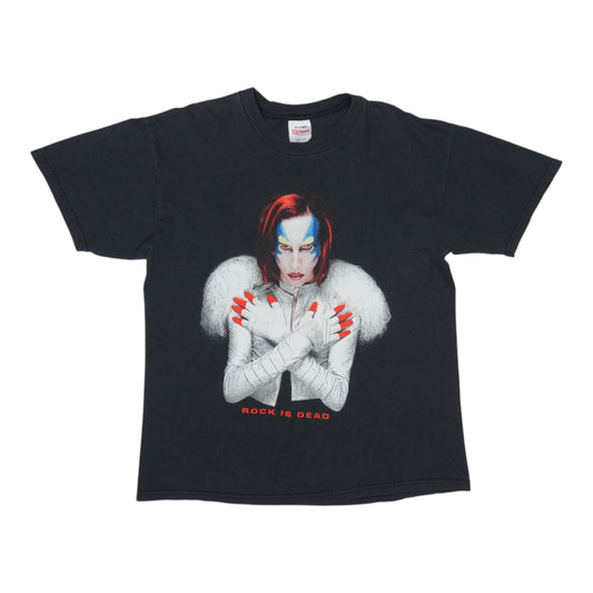 1998 Marilyn Manson Rock Is Dead Shirt
