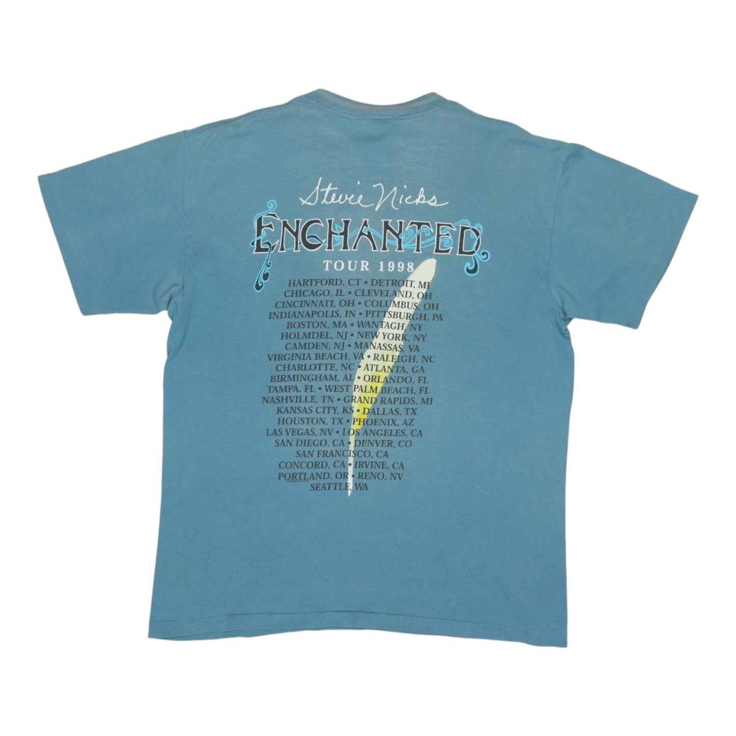 1998 Stevie Nicks Enchanted Tour Shirt
