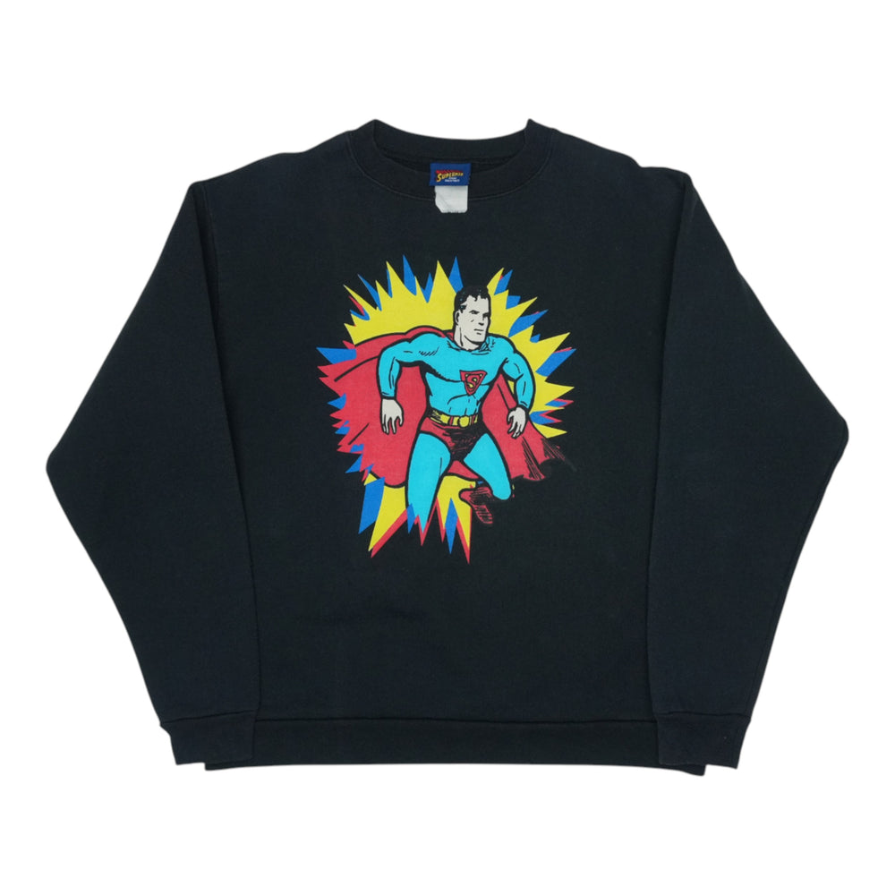 1998 Superman DC Comics Stamp Sweatshirt
