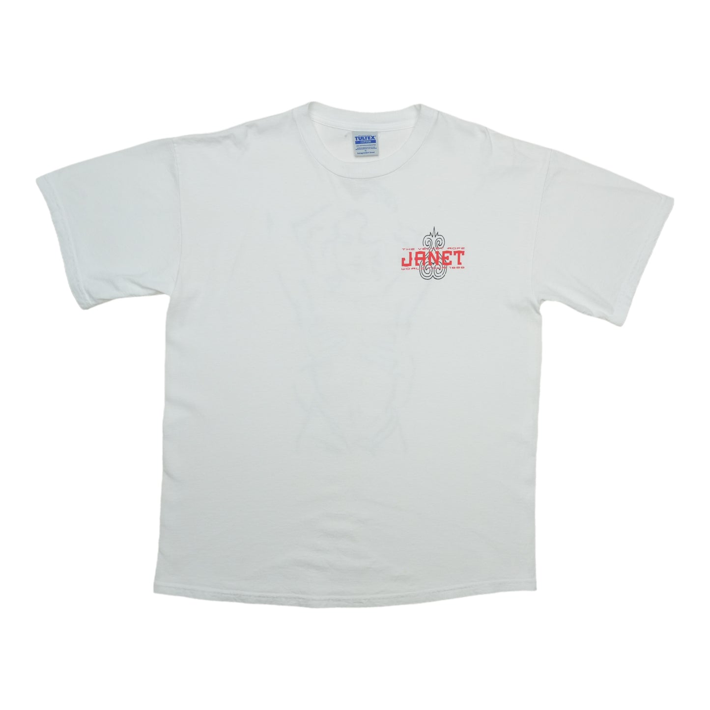 1998 Janet Jackson Velvet Rope Tour Shirt Front