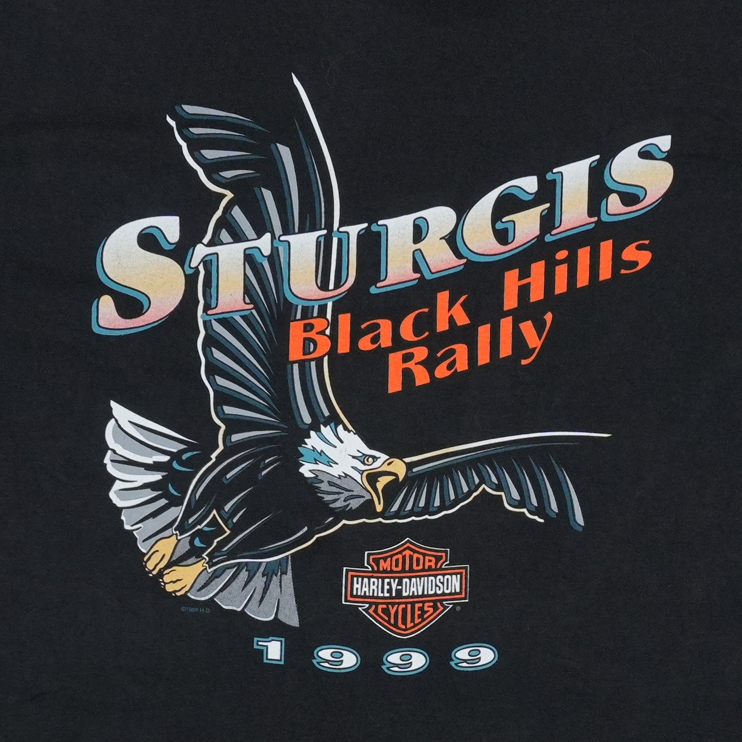 1999 Harley Davidson Sturgis Black Hills Rally Shirt