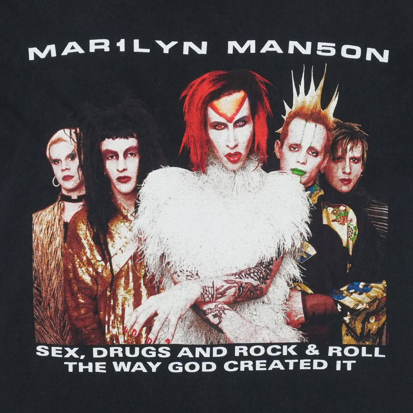 1999 Marilyn Manson Rock Is Dead Tour Shirt