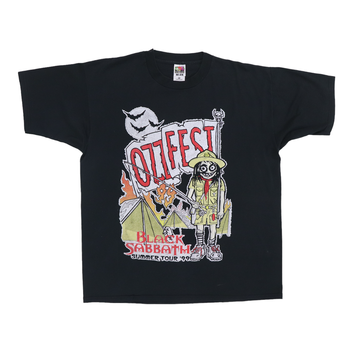 1999 Ozzfest Black Sabbath Concert Shirt | Authentic Vintage Tee