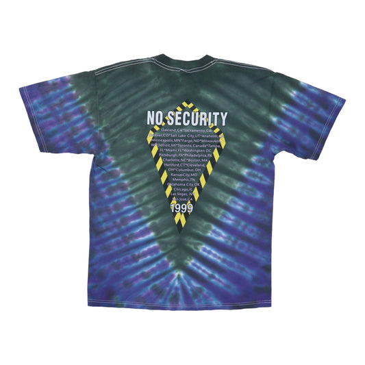 1999 Rolling Stones No Security Tour Tie Dye Shirt
