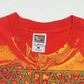 1999 Santana Supernatural World Tour Shirt Detail 1