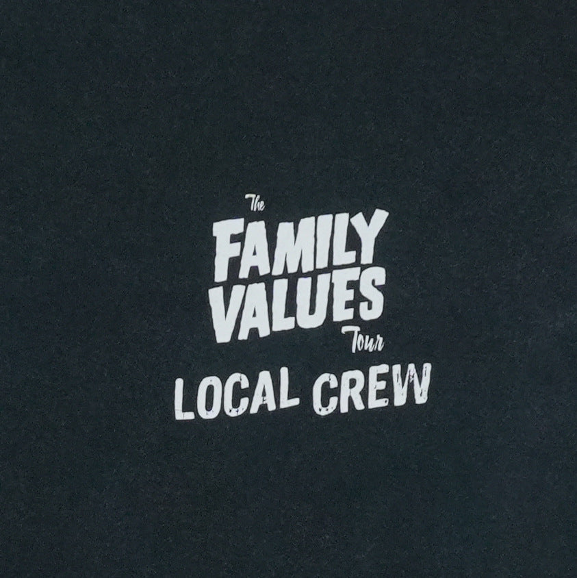 1999 Family Values Tour Local Crew Shirt Detail 2