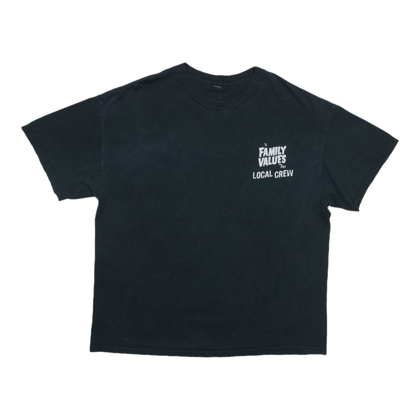 1999 Family Values Tour Local Crew Shirt Front